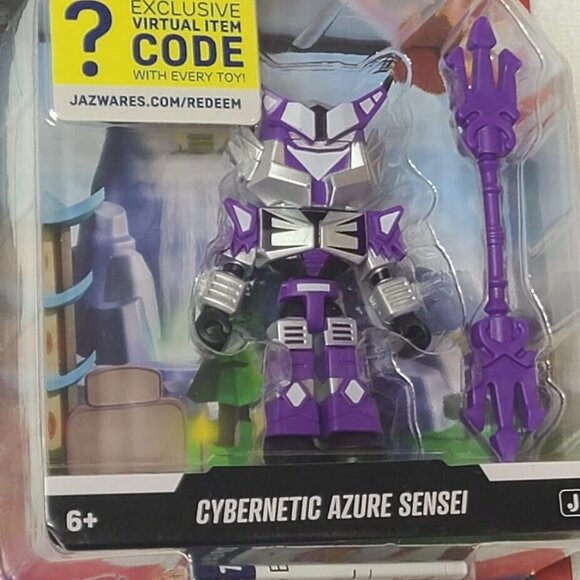 Roblox Devseries Ninja Legends Cybernetic Azure Sensei Exclusive Code New 2024 - Picture 2 of 6